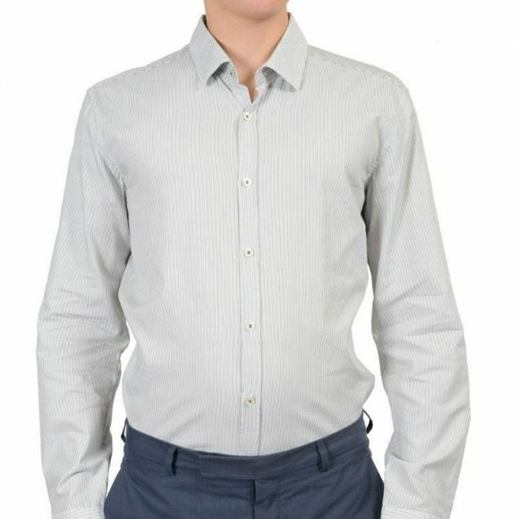 Hugo Boss "Nemos_4" Men's Multi-Color Slim Fit Casual Shirt Size US L IT 52 - Picture 1 of 5